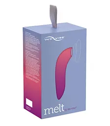 Вакуумний смарт-стимулятор для пар Melt by We-Vibe Coral, зручно поєднувати з проникним сексом - миниатюра 9