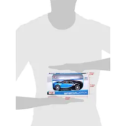 Ігрова автомодель Maisto Bugatti Chiron Blue 1:24 (31514 met. blue) - мініатюра 16