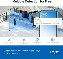 IP-Камера Tapo C510W 3MP N300 зовнішня поворотна TP-Link teh0016033 - мініатюра 8