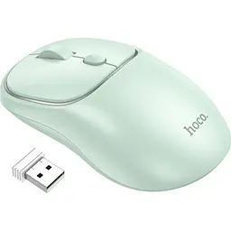 Миша Hoco GM25 Light Green [778206] [136119] - мініатюра 5