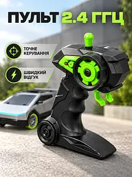Радіокерована машина-пікап 1:10 4WD 2.4 ГГц з дрифтом і підсвіткою 41 см, сіра (49676414) - мініатюра 4