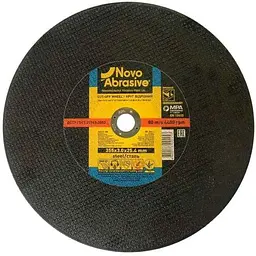 Диск вiдрiзний по металу NovoAbrasive 355мм х 3мм х 25,4мм Profi 41