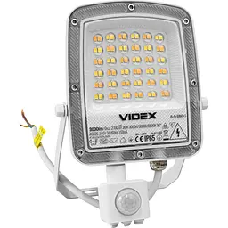 Світлодіодний прожектор Videx F5 30W з датчиком руху і освітленості White (VL-F5-030CW-S) [168708] - мініатюра 6