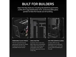 Корпус Corsair 3500X LX-R RGB Black (CC-9011324-WW) - мініатюра 7