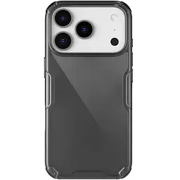 TPU чохол Nillkin Nature Pro Series для Apple iPhone 17 Pro Max (6.9) Чорний (прозорий) - мініатюра 3