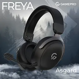 Ігрові навушники GamePro Asgard Freya Black (HS145B) [153968] - мініатюра 3