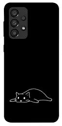 TPU чохол Demsky Lazy cat для Samsung Galaxy A33 5G