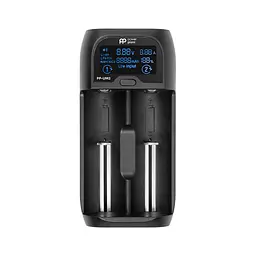 Зарядний пристрій для акумуляторів PowerPlant PP-UM2 (Ni-Mh, Ni-Cd, Li-ion, LiFePO4 / input DC 5V/2A) (AA620180) - мініатюра 1