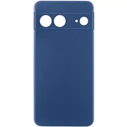 Чохол Silicone Cover Ummi Lakshmi Full Camera (AA) для Google Pixel 8 Синій / Navy Blue