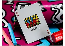 Карти гральні United States Playing Card Company Theory11 Keith Haring (PC_KH) - мініатюра 4