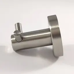 Гачок подвійний нержавіюча сталь Frap F30105-2 1/80, Хром - мініатюра 2