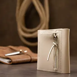 Жіноче шкіряне портмоне GRANDE PELLE 10х10х1,5 см acs0018775 - мініатюра 7