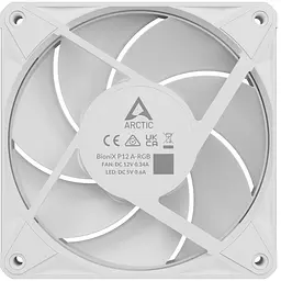 Корпусний вентилятор Arctic BioniX P12 A-RGB 3-Pack White (ACFAN00338A) [176018] - мініатюра 8