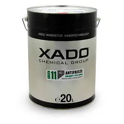 Антифриз Xado Antifreeze Green G11 -40⁰С зелений готовий 20л(XA 58506)