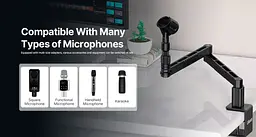 Пантограф для мікрофона Ulanzi LS26 Low Profile Microphone Arm [86252] - мініатюра 11