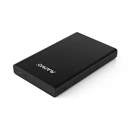 Карман Maiwo наруж. для 2.5" SATA HDD/SSD через USB3.1 GEN2 TypeC безвинт.задвижное крепл. пласт.черно