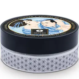 Пудра для оральних пестощів Shunga Body Powder Coconut Thrills, 75 г (кокос) - мініатюра 2