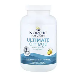 Омега-3 риб'ячий жир Nordic Naturals Ultimate Omega 180 softgels - мініатюра 3