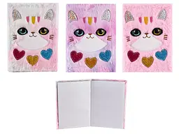 Блокнот пухнастий Kitten А5 80 арк. в асортименті - мініатюра 2