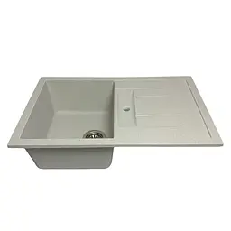 Кухонна мийка Adamant Fort 770x495x200 old stone 100002003, Сірий - мініатюра 3
