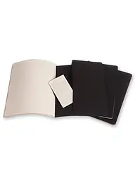 Записник Moleskine Cahier XXL, Лінійка Чорний (QP331) - мініатюра 4