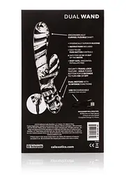 Вібратор-кролик CalExotics Hype Dual Wand 20 см (мульті) - мініатюра 13