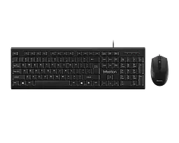 Набір комбо 2-в-1 клавіатура миша MeeTion MT-C100 Keyboard and Mouse USB Corded RU/EN розкладки - мініатюра 2