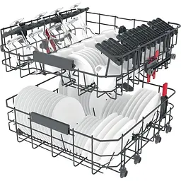 Посудомийна машина Whirlpool WIC 3C33 PFE - мініатюра 9