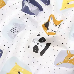Підковдра дитяча Cosas Color Animals 110х140 см біла (AnimalsColor_140q) - мініатюра 6