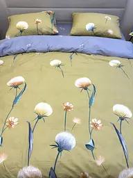 Комплект постільної білизни Ecotton двоспальний 180х215 см гірчичний Кульбаби (21211АВ) (23752) - мініатюра 8