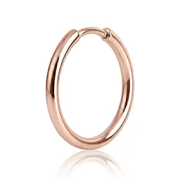 Сережка-конго з червоного золота 10 мм (з40030.1)