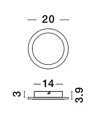 Світильник Nova Luce Cyrcle 9248161 - мініатюра 6