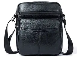 Сумка чоловіча компактна шкіряна Vintage 19х23х6 см sum0028972 - мініатюра 2
