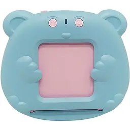 Кишенькова абетка Bambi Монтессорі Ведмедик 112 карток синя 1715(Blue)
