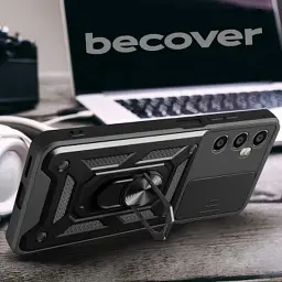 Чохол до мобільного телефона BeCover Military Realme C65 Black (712180) - мініатюра 3
