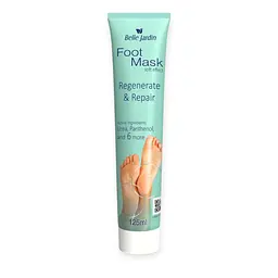 Маска Belle Jardin для потрісканих п'ят Foot Mask Regenerate Repair з сечовиною та пантенолом 125 мл