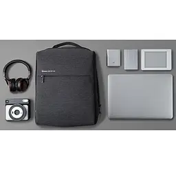 Рюкзак для ноутбука 15.6" Xiaomi City Backpack 2 Dark Gray (601201) - мініатюра 5