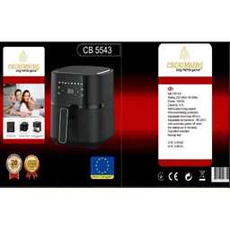 Фритюрниця Air Fryer Crownberg CB 5543 1500 Вт - мініатюра 2