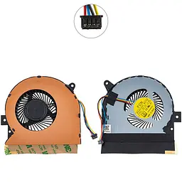 Вентилятор для ноутбука ASUS ROG G752VL (CPU FAN) G752VM G752VT G752VY (13NB09V0AM0201) (Кулер)