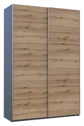 Шафа-купе Doros G-Caiser 2 ДСП 160х60х240 см Дуб Евок/Графітовий (42005074) - мініатюра 8