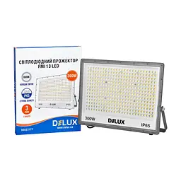 Прожектор Delux FMI 13 LED 300Вт 6500K IP65 (90023177) - мініатюра 2