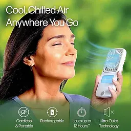 Портативний ручний мінівентилятор Arctic Air Pocket Chill - мініатюра 6