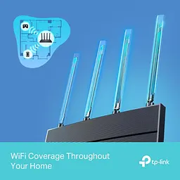 Роутер стандарту Wi-Fi 6 - бездротовий маршрутизатор TP-Link Archer AX12 AX1500 - мініатюра 5