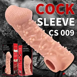 Насадка на член Kokos Cock Sleeve CS 009 M - мініатюра 8