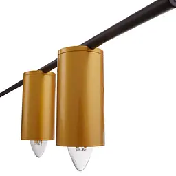 Люстра підвісна Brille Е27 60W BK (BL-904S/9) - мініатюра 3