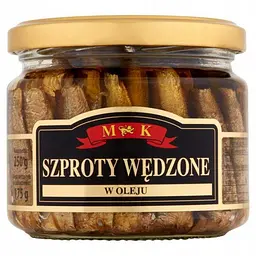 Шпроти MK Szproty Wedzone в олії 250 г.