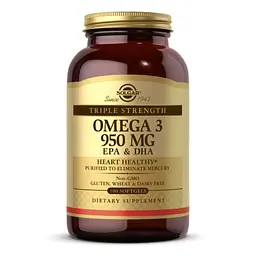 Омега-3 Solgar Triple Strength 950 мг 100 softgels