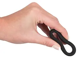 Ерекційне кільце Black Velvets Cock Ring 3.8 см чорний - мініатюра 10