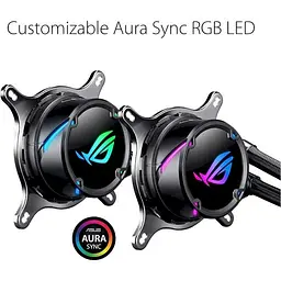 СВО ASUS ROG Strix LC 120 RGB (90RC0051-M0UAY0) - мініатюра 3