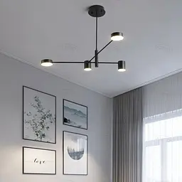 Світлодіодна led люстра Linisoln Dim 9602/2+2